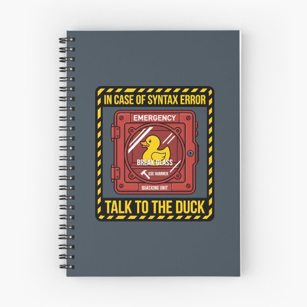 Item preview, Talk To The Duck Rubber Duck Debugging - Software Developer IT Humor designed and sold by SplashTastic.