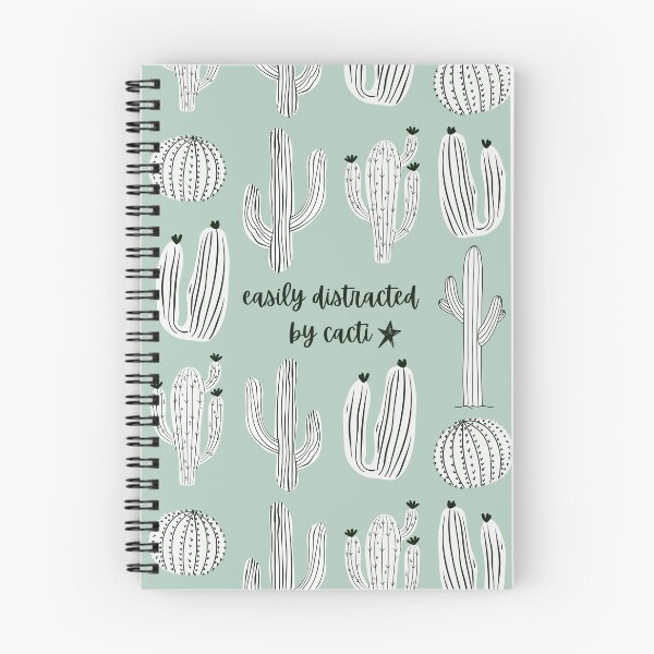 Item preview, Easily Distracted By Cacti Garden Hand Drawn Pattern designed and sold by LibertyHub.