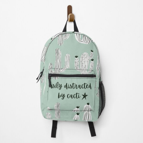 Item preview, Easily Distracted By Cacti Garden Hand Drawn Pattern designed and sold by LibertyHub.