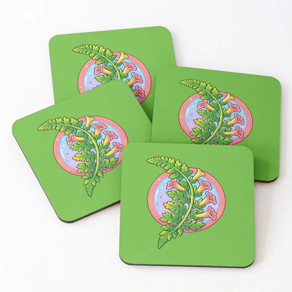 Item preview, Colorful Botanical Flower Branch designed and sold by Hari Arts.