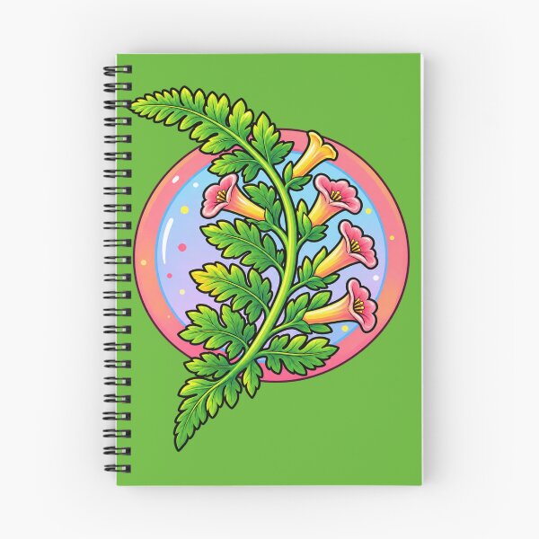 Item preview, Colorful Botanical Flower Branch designed and sold by Hari Arts.