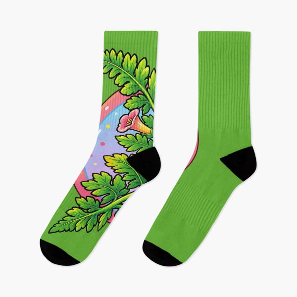 Item preview, Colorful Botanical Flower Branch designed and sold by Hari Arts.
