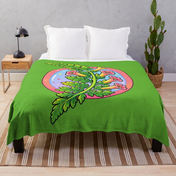 Item preview, Colorful Botanical Flower Branch designed and sold by Hari Arts.