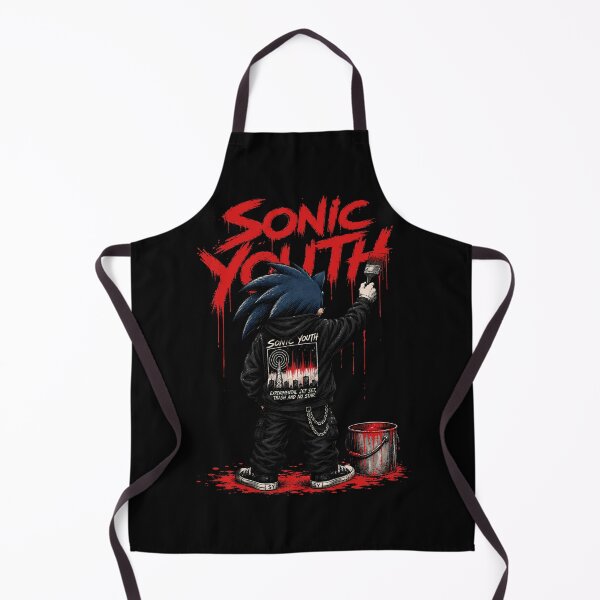 Item preview, Sonic Youth Hedgehog Noise Rock Streetwear designed and sold by ZHISUART.