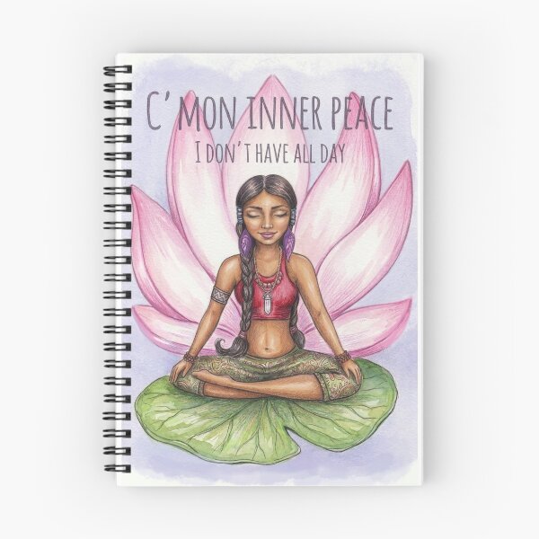 Item preview, Funny Yoga Sticker  designed and sold by shantilovesart.
