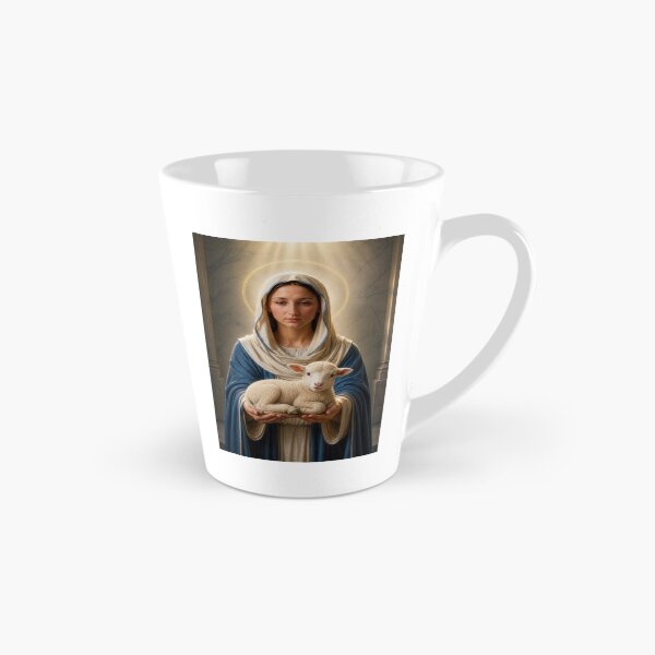 Item preview, Mother of the Lamb — Virgin Mary Sacred Art designed and sold by Kutji.Sacred.Art.