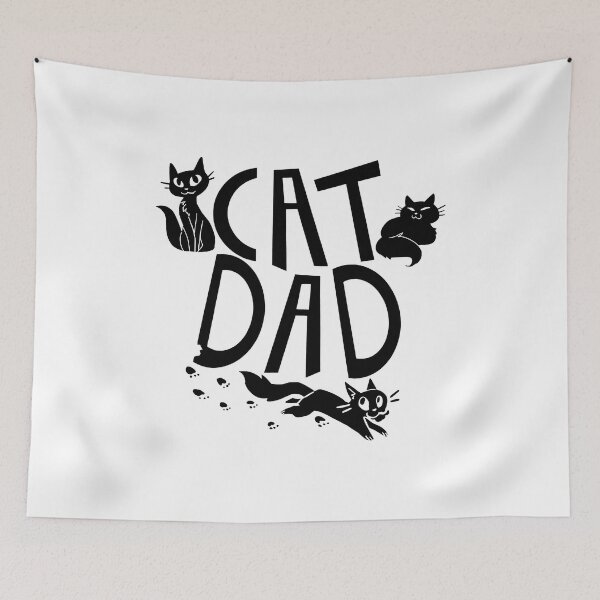 Item preview, Cat Dad Funny Feline Father Pet Lover Gift designed and sold by Dmo3HarkoArt.