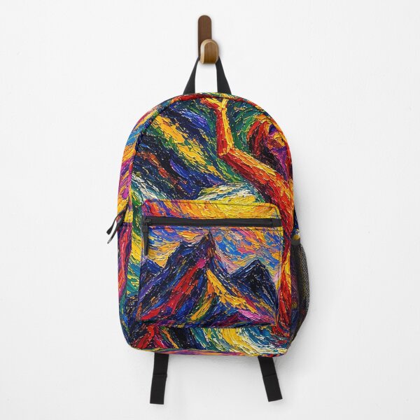 Item preview, Vibrant Expressionist Dance of Colors – Joyful Figures Under Swirling Sun designed and sold by MFMart.