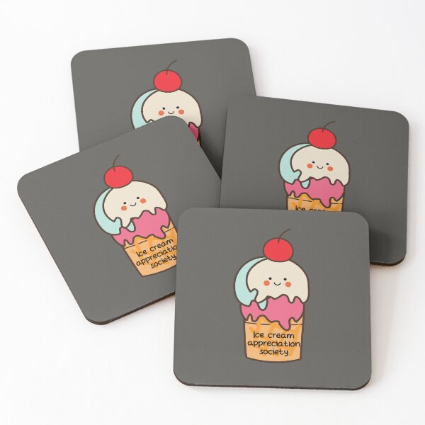 Item preview, Ice cream appreciation society cute food designed and sold by fluffyfamcraft.