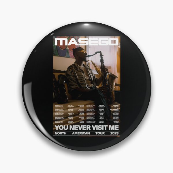 Item preview, Masego You Never Visit Me North American Tour 2023 designed and sold by hugsandsnuggle.