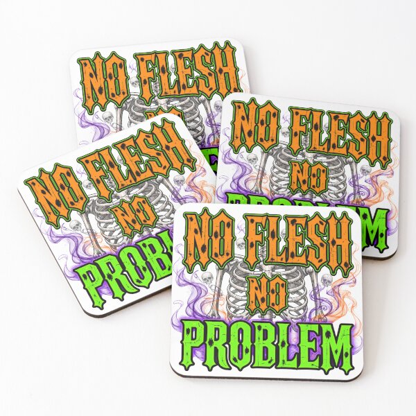 Item preview, NO FLESH NO PROBLEM designed and sold by OskarTrendz.