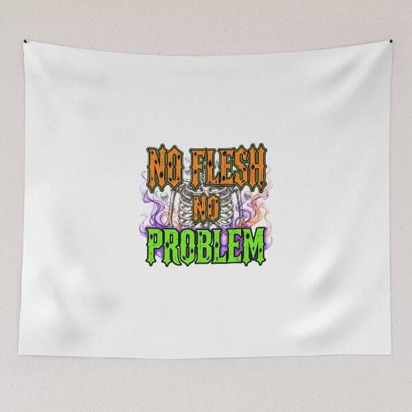 Item preview, NO FLESH NO PROBLEM designed and sold by OskarTrendz.
