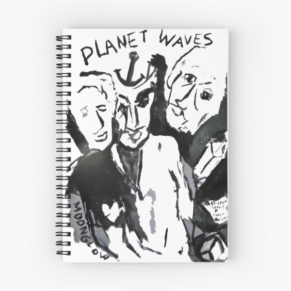 Item preview, Bob Dylan Planet Waves Abstract Sketch designed and sold by hugsandsnuggle.