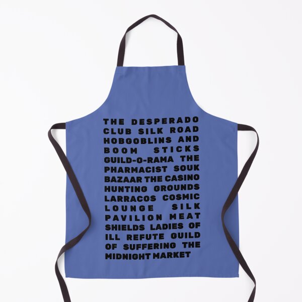 Item preview, The Desperado Club Directory Black Blocky Text designed and sold by FrenchieBoops.
