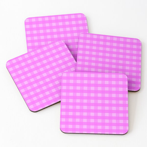 Item preview, Pink checks designed and sold by TheDarkArtRoom.