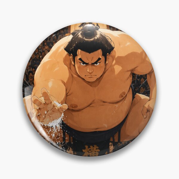 Item preview, Anime Japanese Sumo Wrestler - Traditional Japanese Sumo Art designed and sold by CzipipitoStudio.