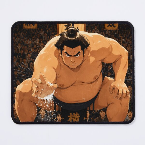 Item preview, Anime Japanese Sumo Wrestler - Traditional Japanese Sumo Art designed and sold by CzipipitoStudio.