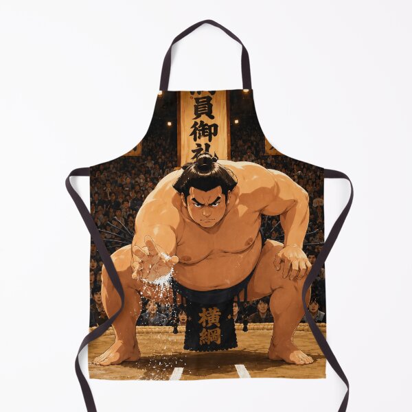 Item preview, Anime Japanese Sumo Wrestler - Traditional Japanese Sumo Art designed and sold by CzipipitoStudio.