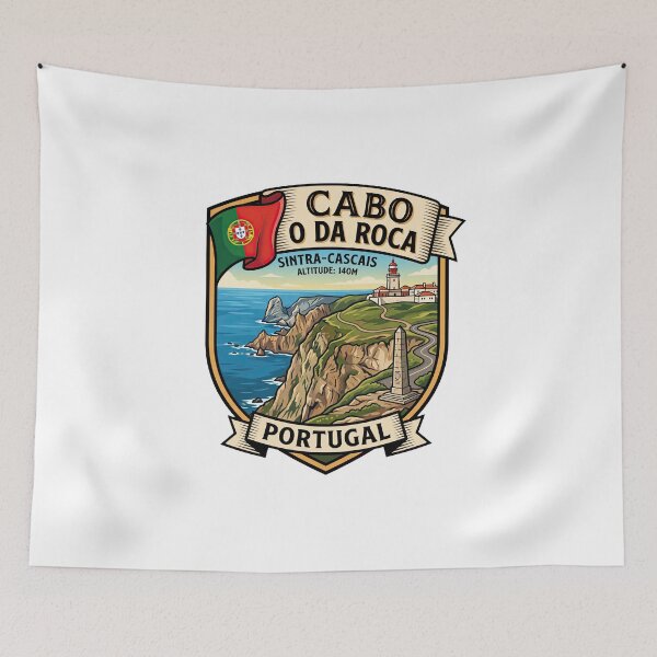 Item preview, Cabo da Roca Portugal Coastal Adventure designed and sold by enzoade.
