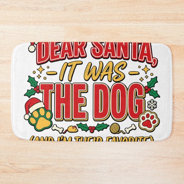 Item preview, Dear Santa, It Was the Dog designed and sold by praakk.