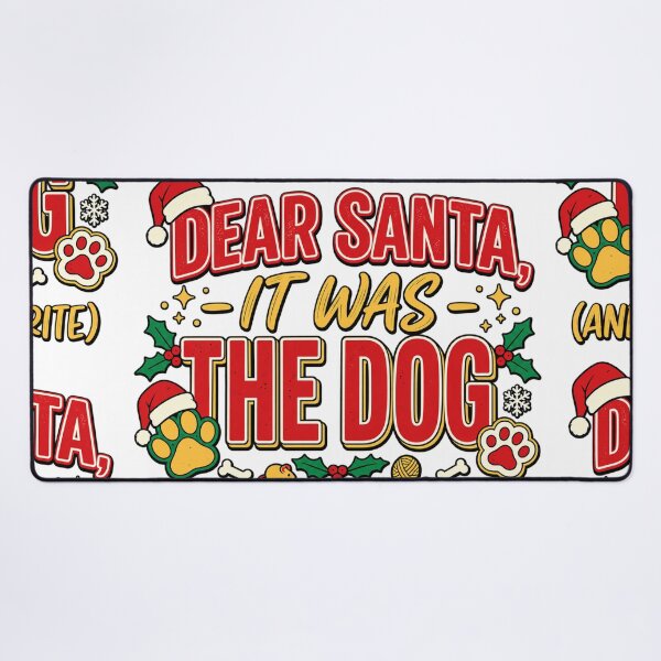 Item preview, Dear Santa, It Was the Dog designed and sold by praakk.