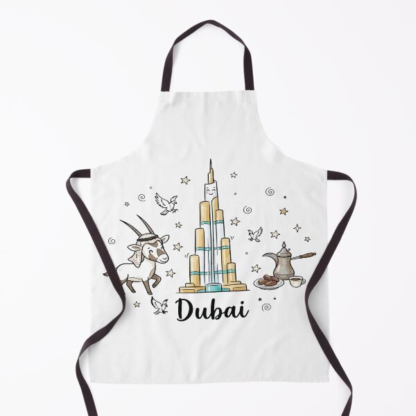 Item preview, Cute Burj Khalifa Dubai Doodle Art designed and sold by RamyGallery.