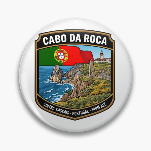 Item preview, Cabo da Roca Portugal Scenic Coastal Road designed and sold by enzoade.