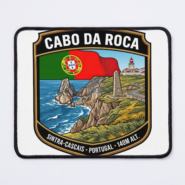 Item preview, Cabo da Roca Portugal Scenic Coastal Road designed and sold by enzoade.