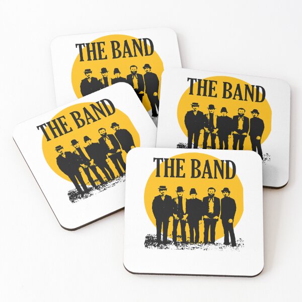 Item preview, The Band Music Group Yellow Moon Silhouette designed and sold by OS-L.