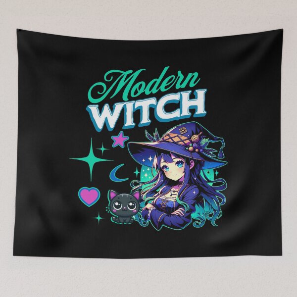 Item preview, modern witch anime style designed and sold by KristenNull99.