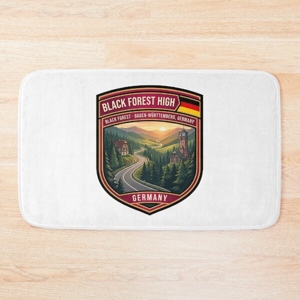 Item preview, Black Forest High Road German Road Trip designed and sold by enzoade.