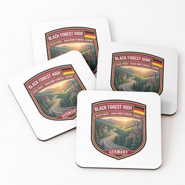Item preview, Black Forest High Road German Road Trip designed and sold by enzoade.
