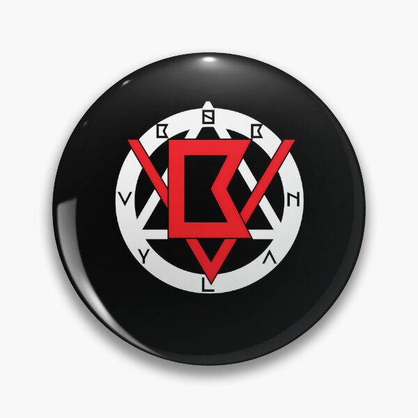 Item preview, Bob Vylan Grime Red BV Star Circle designed and sold by OS-L.