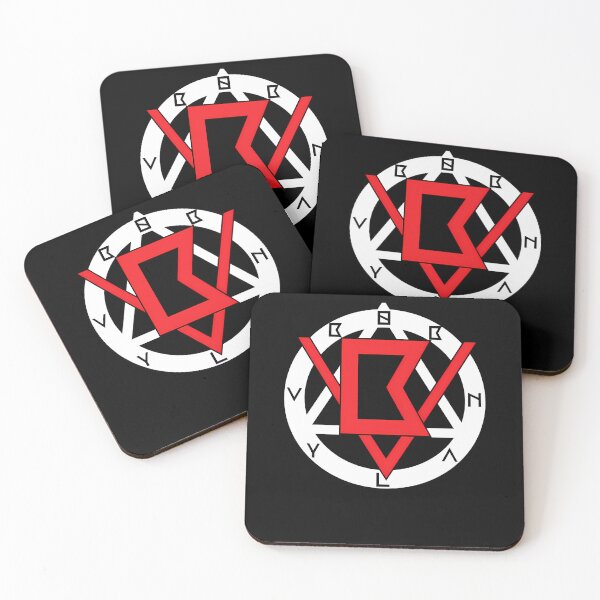 Item preview, Bob Vylan Grime Red BV Star Circle designed and sold by OS-L.