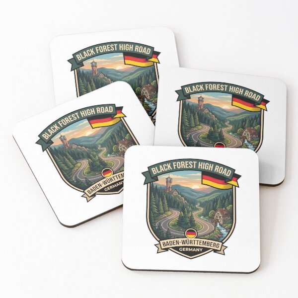 Item preview, Black Forest High Road Scenic Forest Route designed and sold by enzoade.