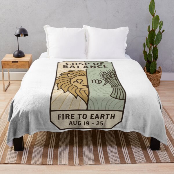 Item preview, Leo Virgo Cusp of Balance Lion Wheat Zodiac Sign designed and sold by Osmose-Studio ⭐⭐⭐⭐⭐.