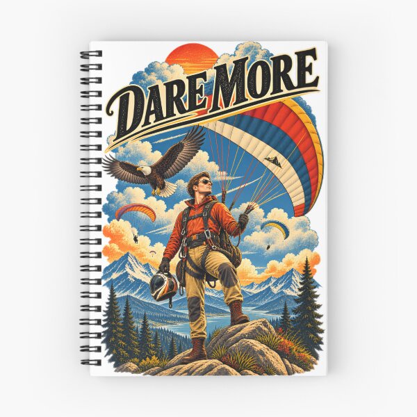Item preview, Vintage Paragliding Mountain Adventure designed and sold by urbinet.