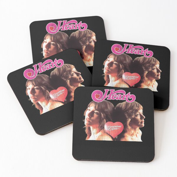 Item preview, Heart Dreamboat Annie Ann and Nancy Wilson Pink designed and sold by OS-L.