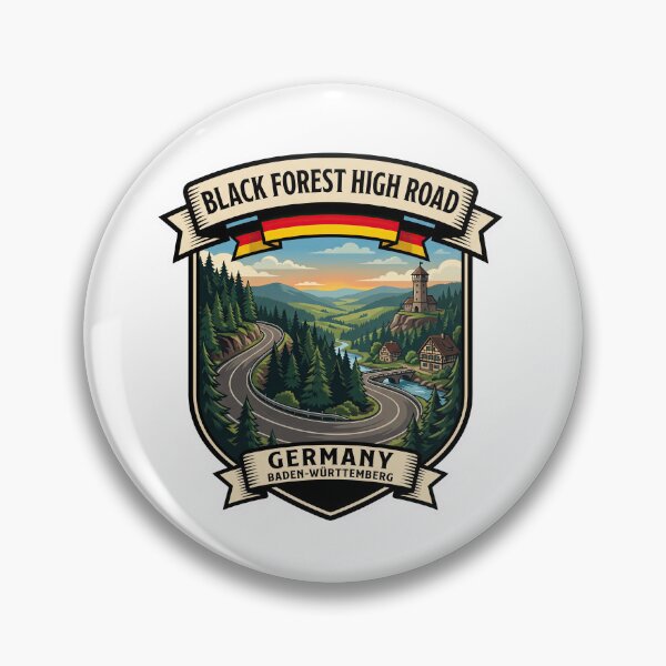Item preview, Black Forest High Road Germany Mountain Road designed and sold by enzoade.