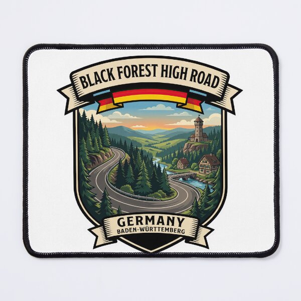 Item preview, Black Forest High Road Germany Mountain Road designed and sold by enzoade.