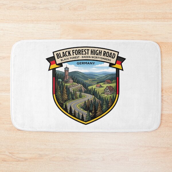 Item preview, Black Forest High Road Schwarzwald Drive designed and sold by enzoade.