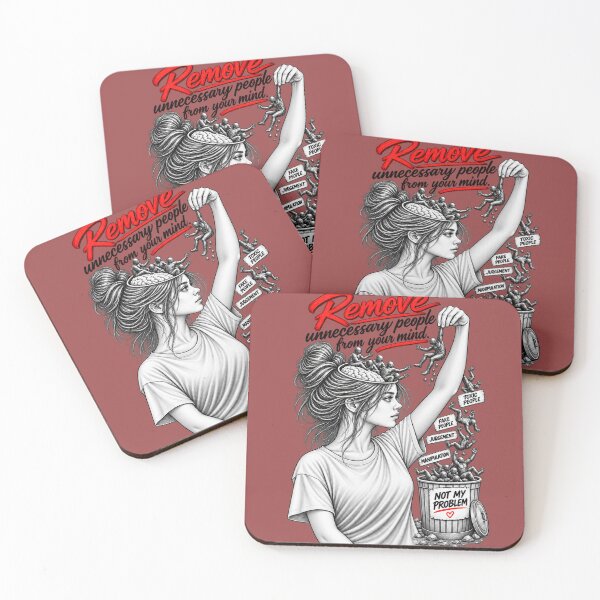 Item preview, Remove Unnecessary People From Your Mind – Toxic People Mental Peace Art designed and sold by MindForgeDesign.