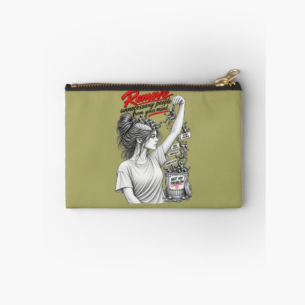 Item preview, Remove Unnecessary People From Your Mind – Toxic People Mental Peace Art designed and sold by MindForgeDesign.