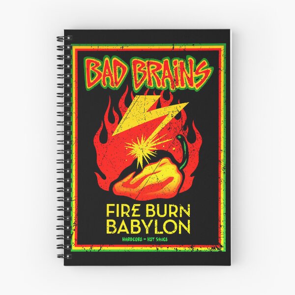 Item preview, Bad Brains Fire Burn Babylon designed and sold by Ceciliazimoons.