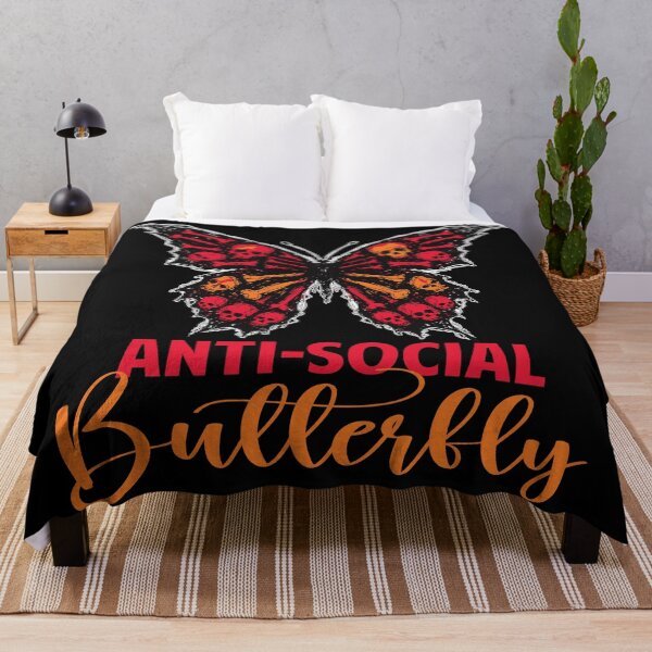 Item preview, Bold Designs Funny Sarcastic skeleton butterfly Graphic designed and sold by Colorfulman.