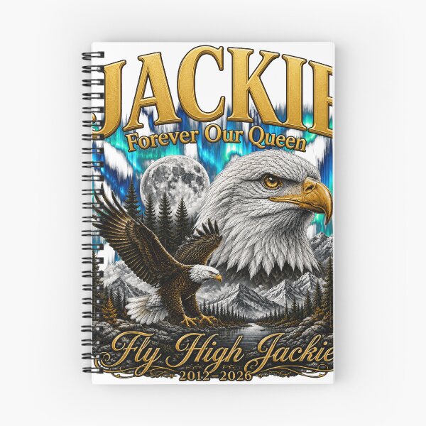 Item preview, Fly High Jackie Forever Our Queen Eagle Memorial designed and sold by KireVeronica.