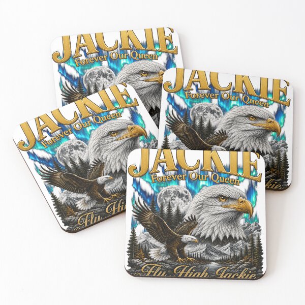 Item preview, Fly High Jackie Forever Our Queen Eagle Memorial designed and sold by KireVeronica.