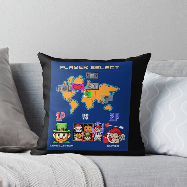Item preview, PLAYER SELECT: Leprechaun VS Cupid designed and sold by FREEKNSTEIN.