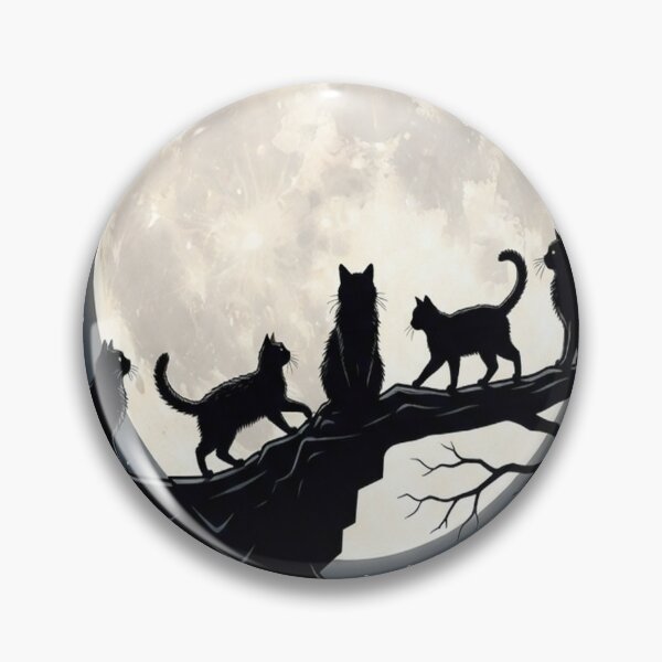 Item preview, Cats Full Moon designed and sold by Bensoncreatives.