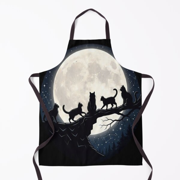 Item preview, Cats Full Moon designed and sold by Bensoncreatives.